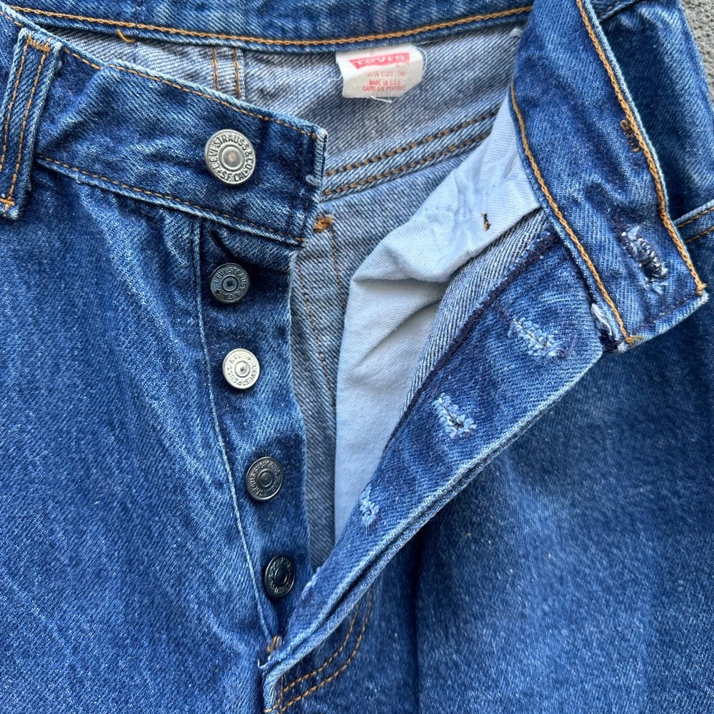 Genuine Vintage Levi’s 159 High Waisted Denim Jeans - Picture 6 of 14